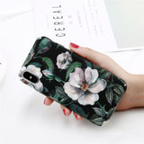 iPhone 6/6S 4.7"  PC Case Leaf Painted Black