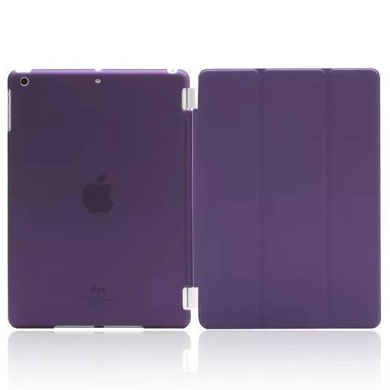 Ipad Air 2/ Ipad 6 ultra slim smart cover case #5 morado