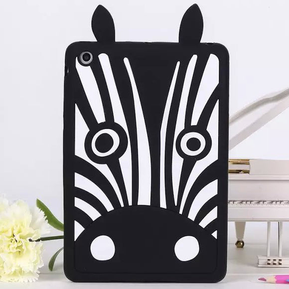 iPad Air 2 Case Zebra Silicona